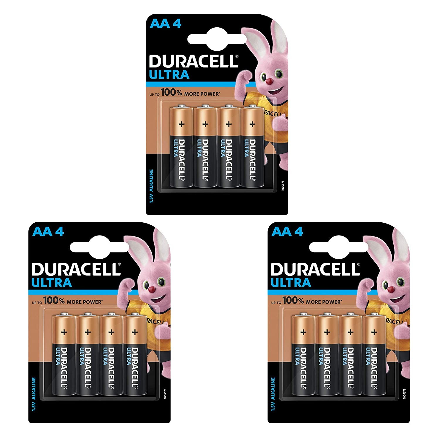 Duracell Ultra Alkaline AA Battery, 12 Pcs
